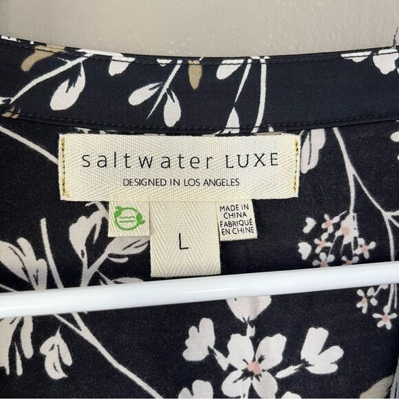 Saltwater women’s large Idalia Maxi Fall Dress button front - Picture 10 of 10